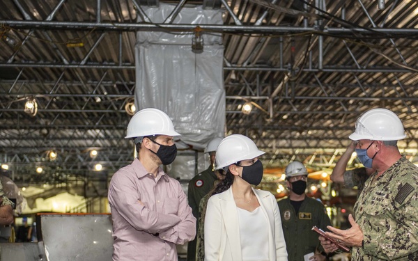 DASD(FR) Visit to USS Boxer (LHD 4)