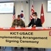 U.S. Army Corps of Engineers and Korea Institute of Civil Engineering and Building Technology (KICT) sign Implementing Arrangement