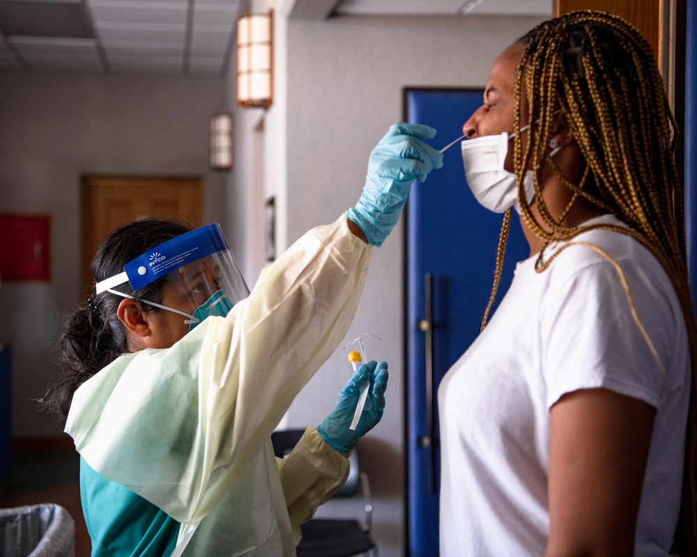 18th MDG techs keep swabbing for safety