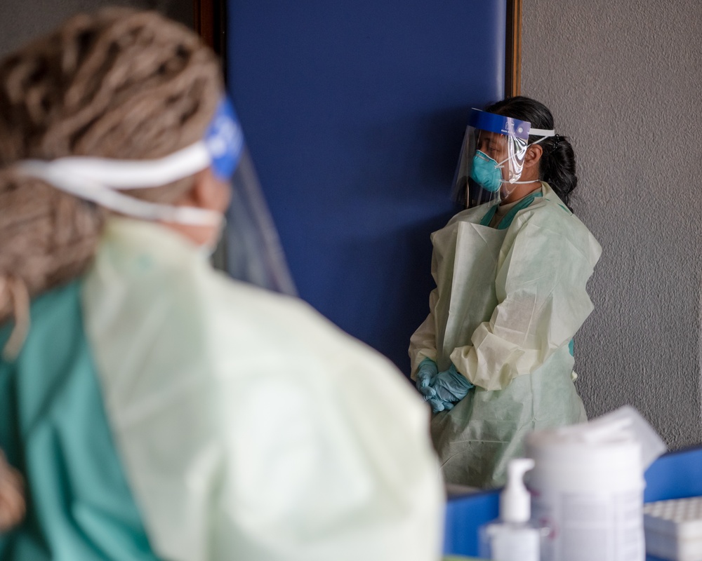 18th MDG techs keep swabbing for safety