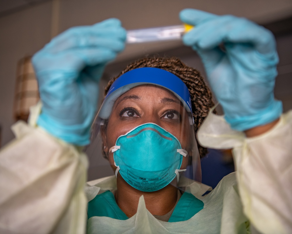 18th MDG techs keep swabbing for safety