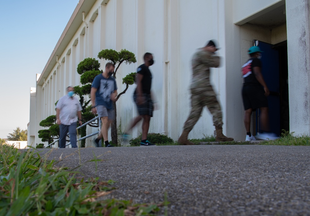 18th MDG techs keep swabbing for safety