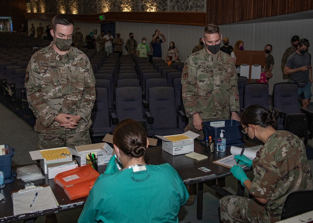 18th MDG techs keep swabbing for safety