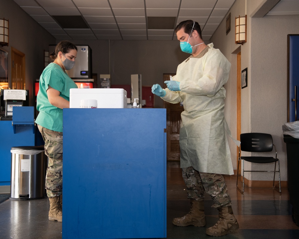 18th MDG techs keep swabbing for safety