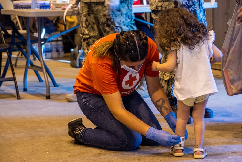 Evacuees from Afghanistan Arrive at Naval Station Rota