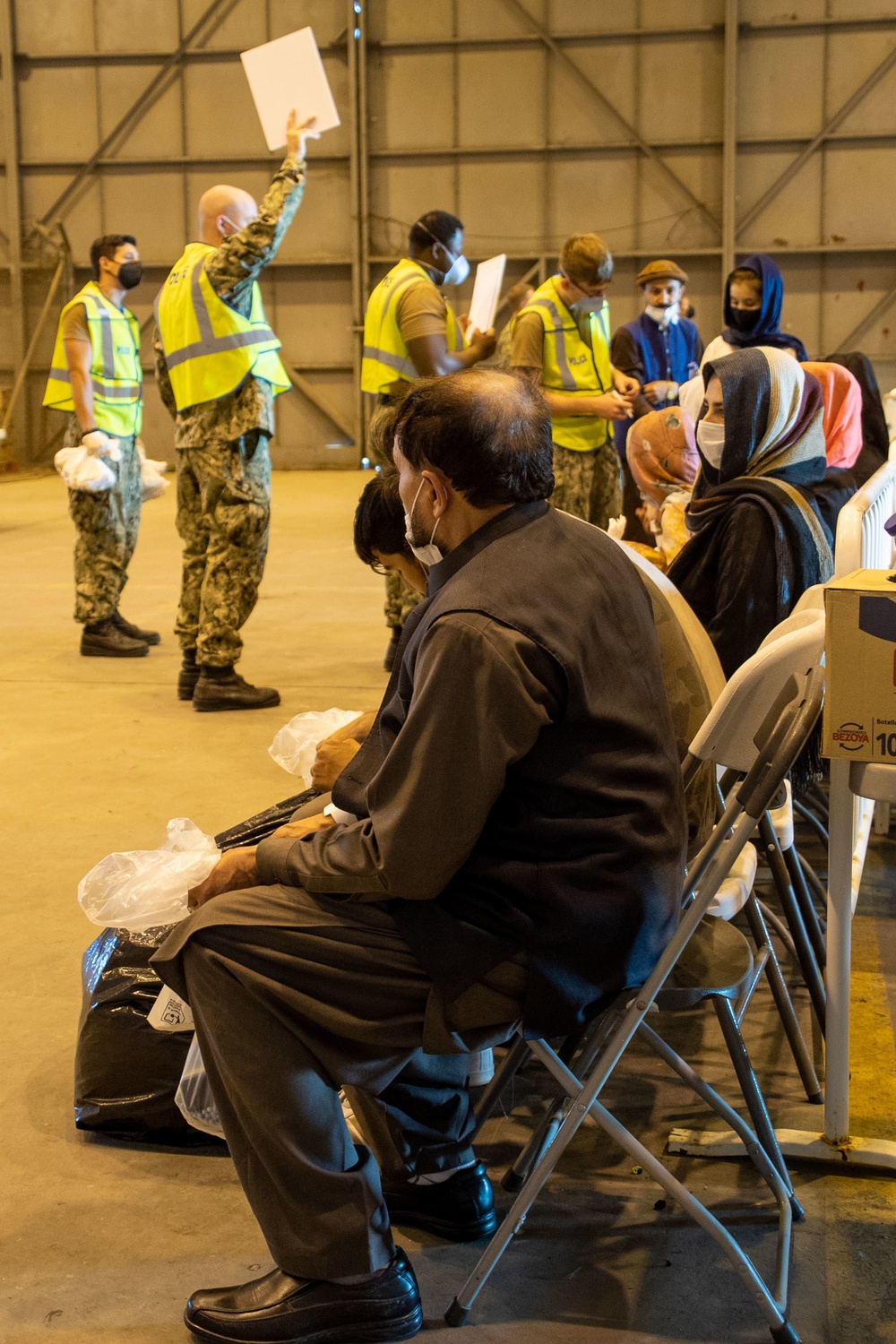 Evacuees from Afghanistan Arrive at Naval Station Rota