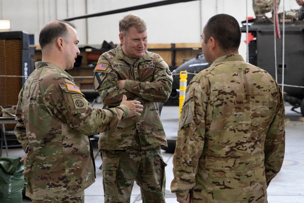 DVIDS - Images - Brig. Gen. Van Wagenen Visits 1CAB [Image 1 of 4]