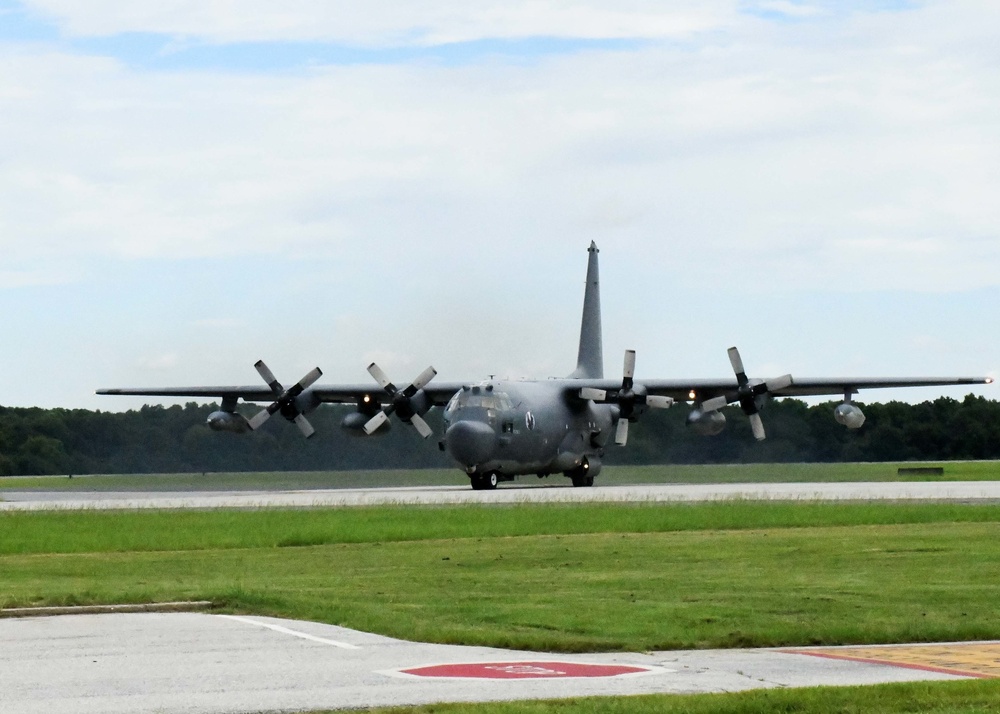 MC-130H Combat Talon II crew perform touch and go