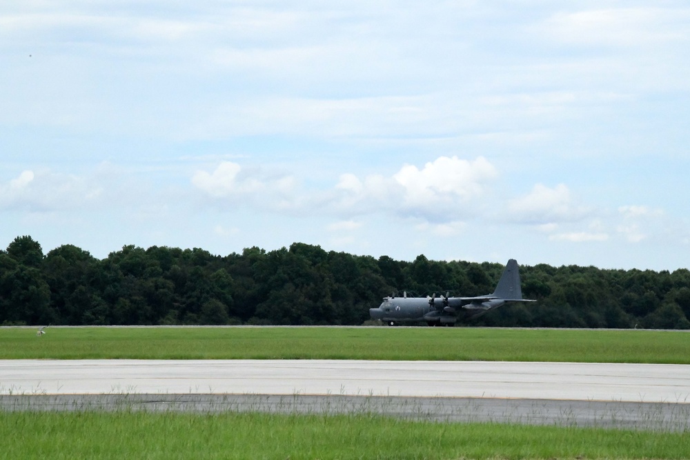 MC-130H Combat Talon II crew perform touch and go