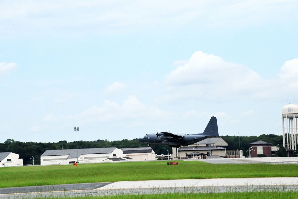 MC-130H Combat Talon II crew perform touch and go