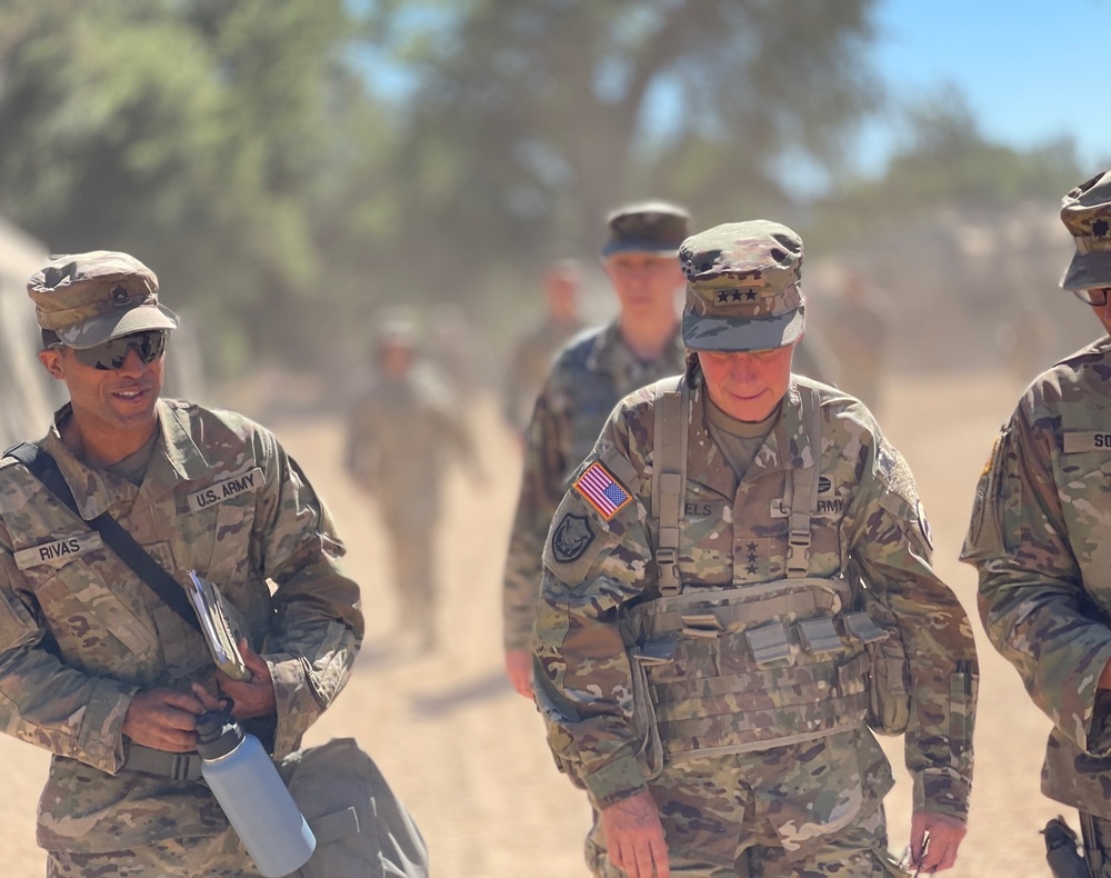 Walking with Soldiers