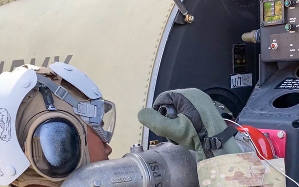 135th QM Co. Conducts a FARP Training