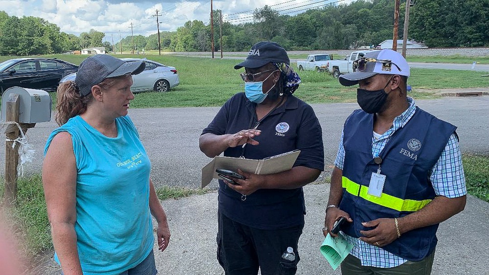 FEMA Approaches Survivor To Offer Assistance