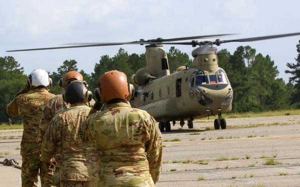 135th QM Co. Conducts a FARP Training