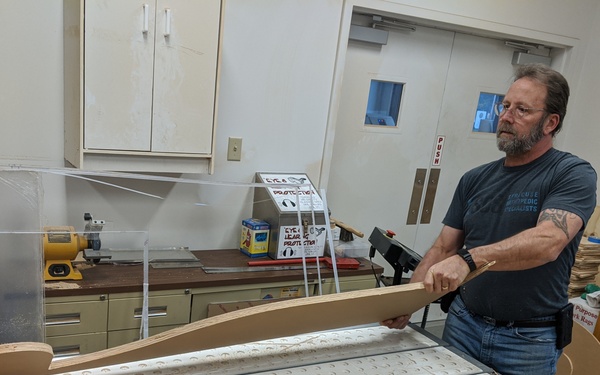 Atkins memorial display a labor of love for Fort Drum PW illustrator