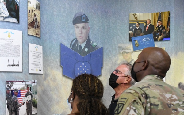 Atkins memorial display a labor of love for Fort Drum PW illustrator