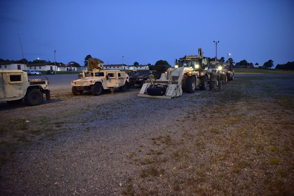 Arkansas departs for Louisiana for hurricane relief supprot