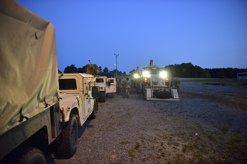 Arkansas departs for Louisiana for hurricane relief supprot