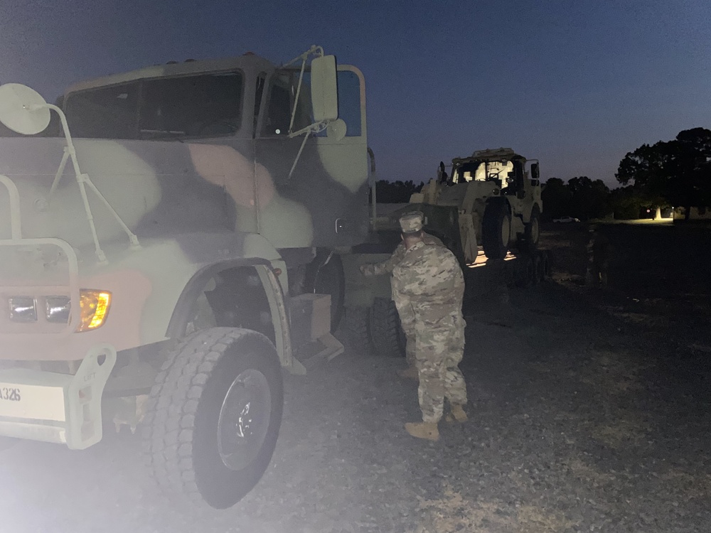 Arkansas departs for Louisiana for hurricane relief supprot