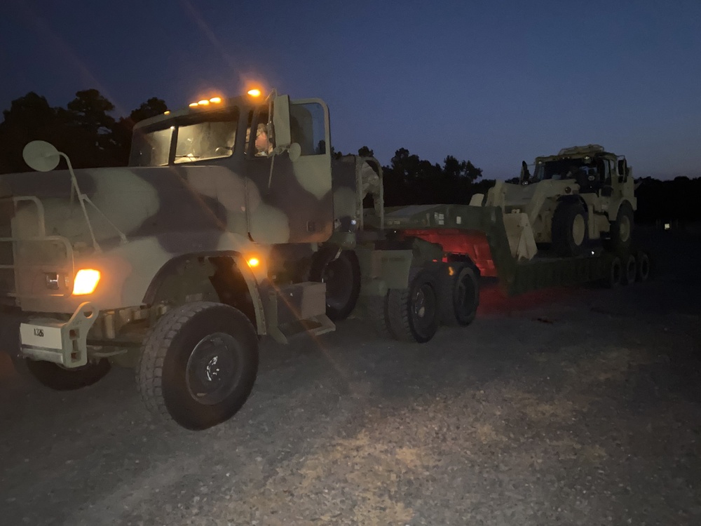 Arkansas departs for Louisiana for hurricane relief supprot