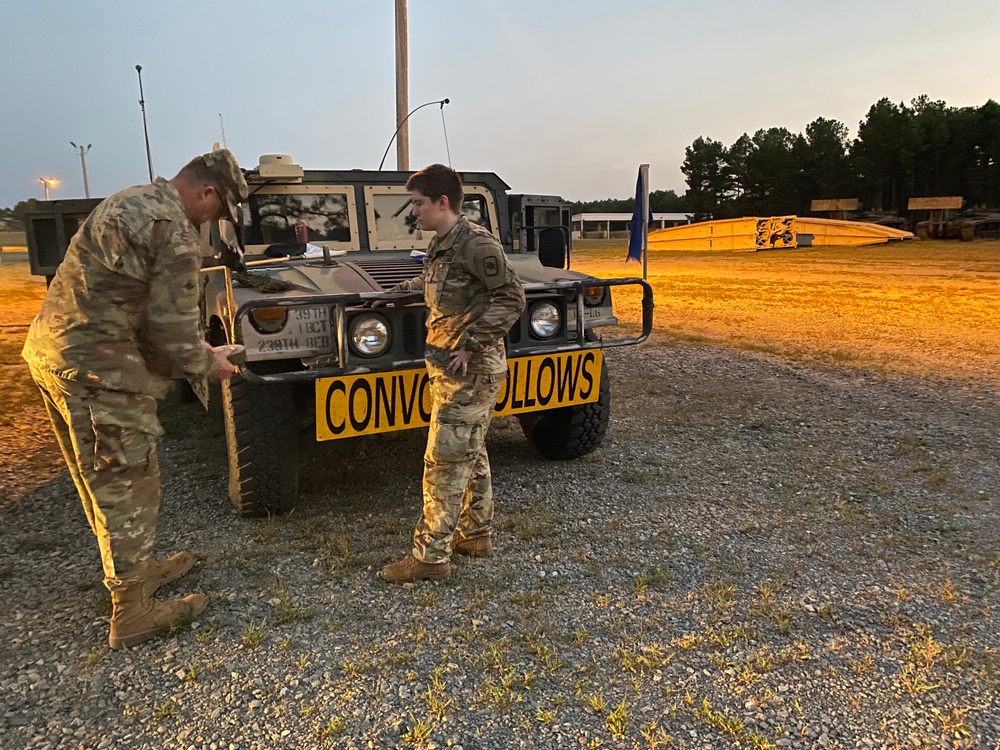 Arkansas departs for Louisiana for hurricane relief supprot