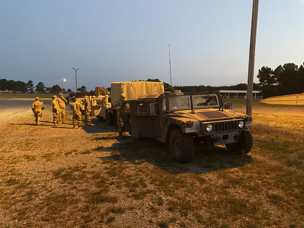 Arkansas departs for Louisiana for hurricane relief supprot