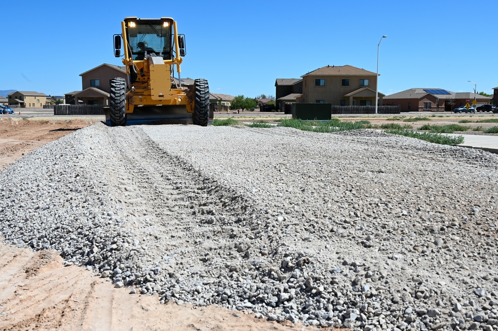 Holloman civil engineers prepare Task Force-Holloman site