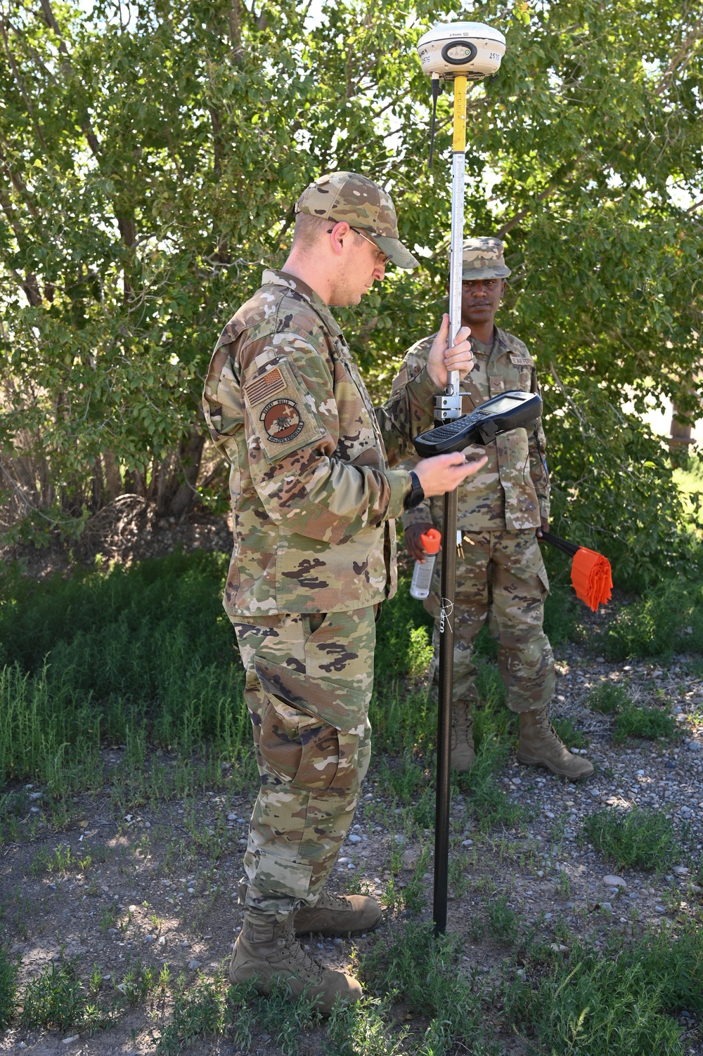 Holloman civil engineers prepare Task Force Holloman-site