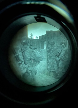 U.S. Army EOD technician coordinates training for large scale combat operations