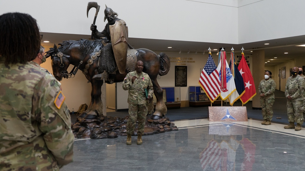 III Corps DCG recognizes Soldiers for excellence