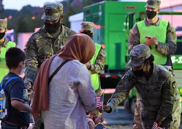 Ft Leavenworth Soldiers return from Operation Allies Refuge support