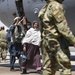 Evacuation at Hamid Karzai International Airport