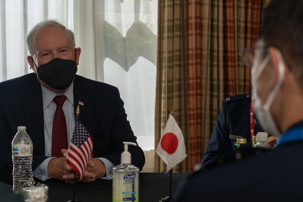 SECAF holds bi-lat with JASDF