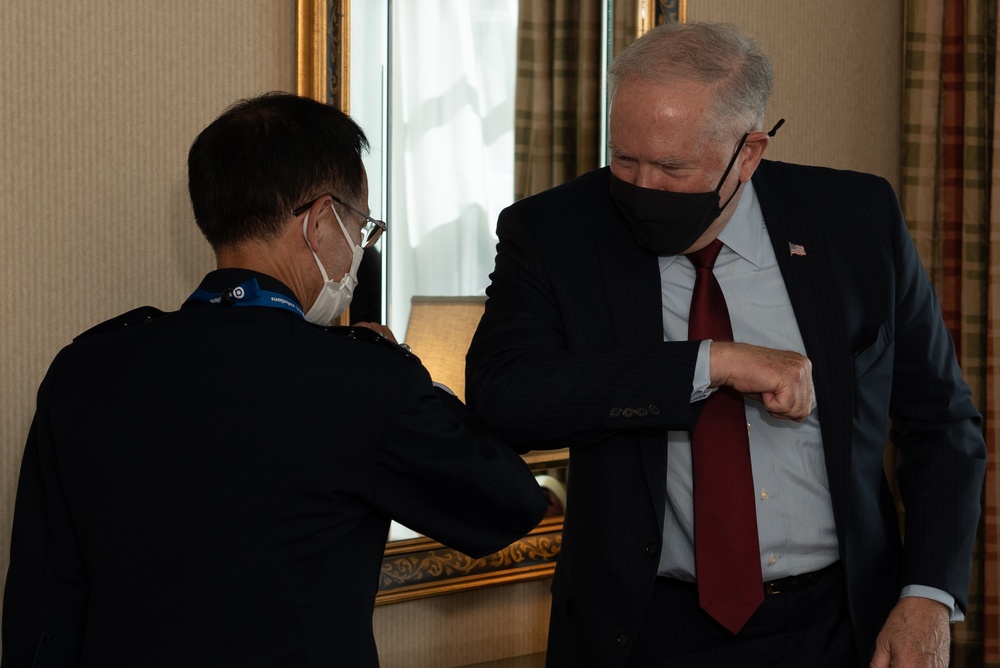 SECAF holds bi-lat with JASDF