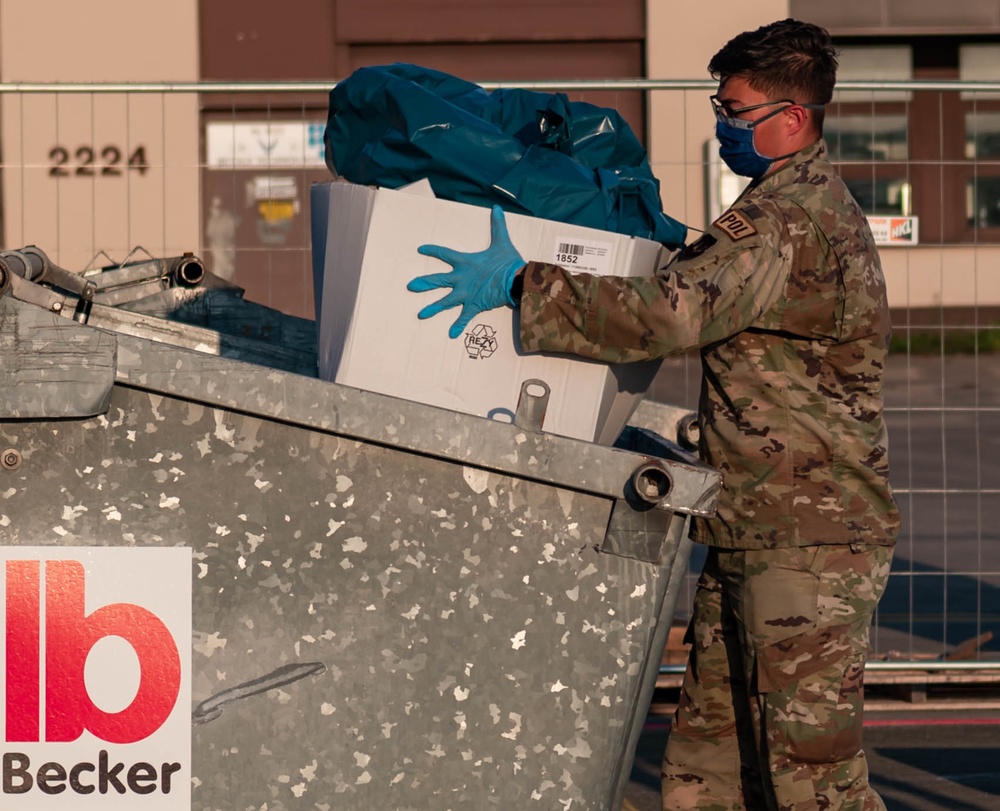 Public health keeps pods sanitary during OAR