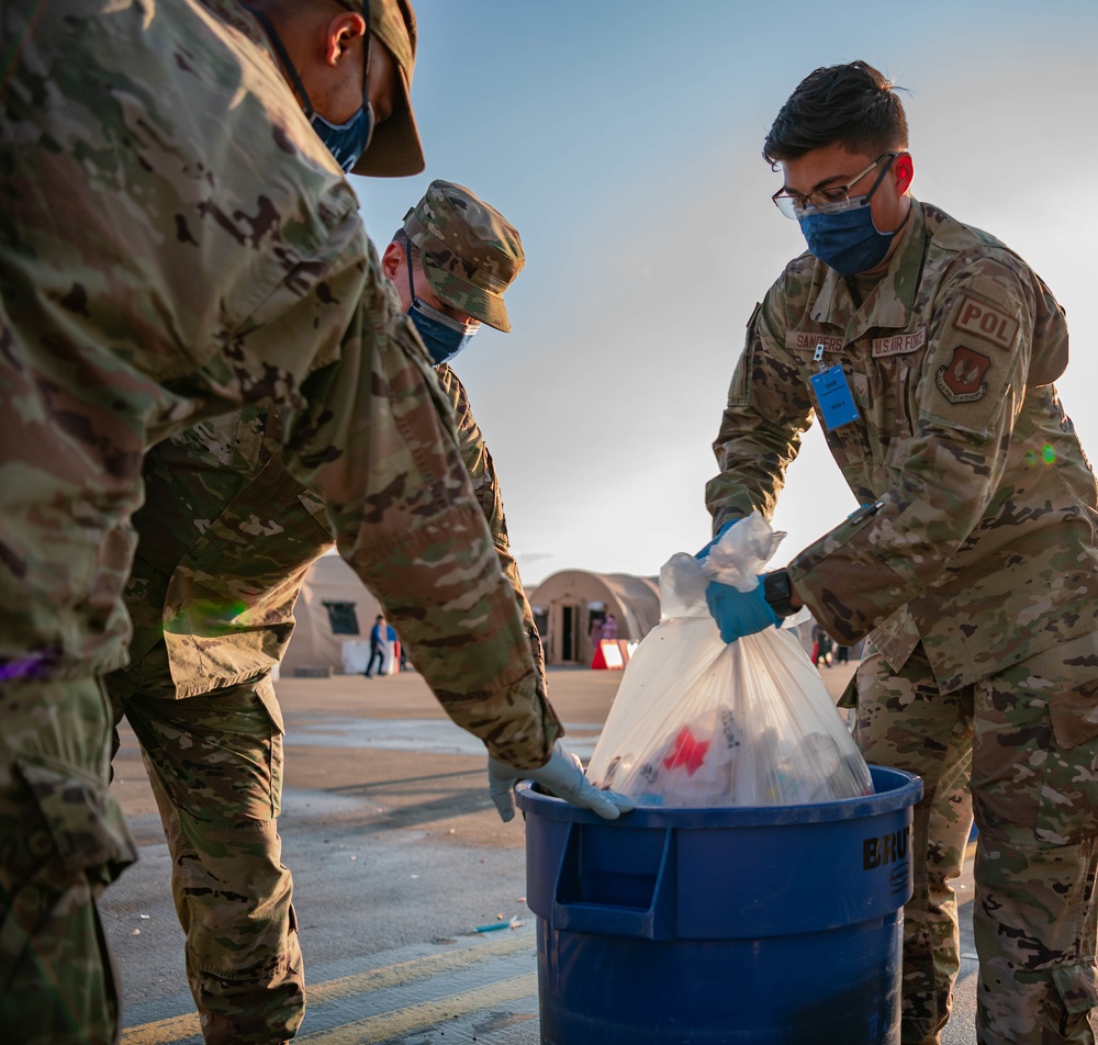 Public health keeps pods sanitary during OAR