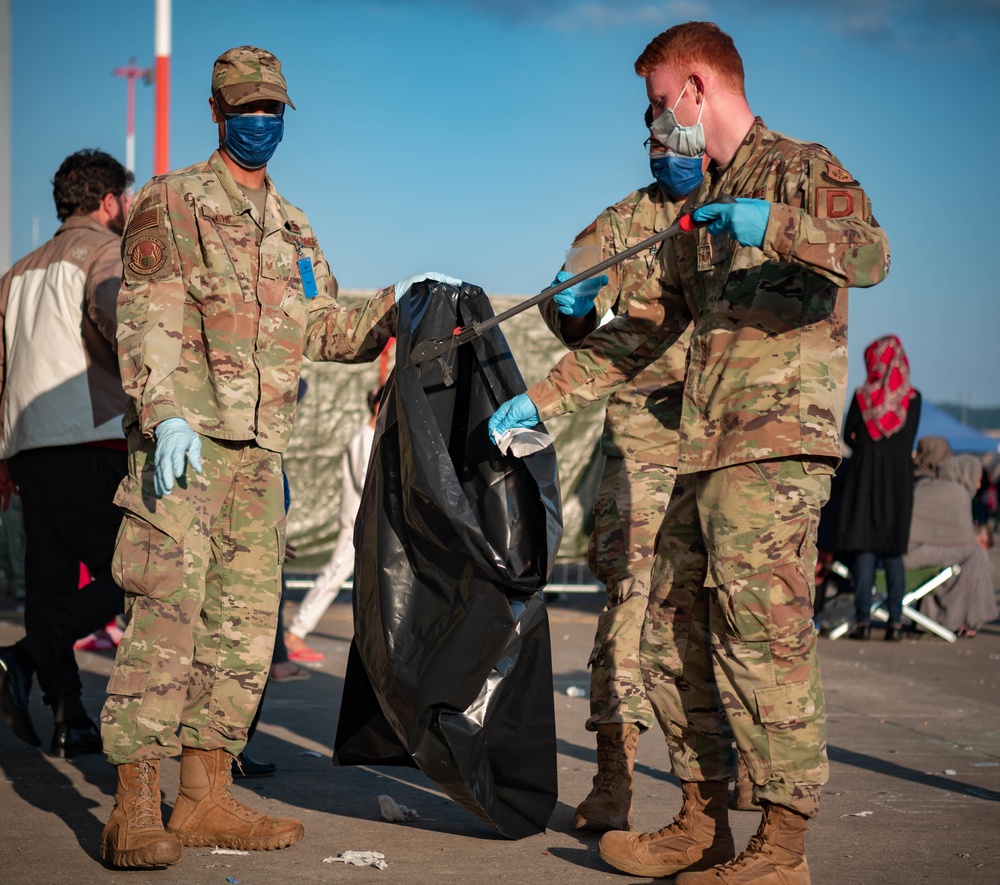 Public health keeps pods sanitary during OAR