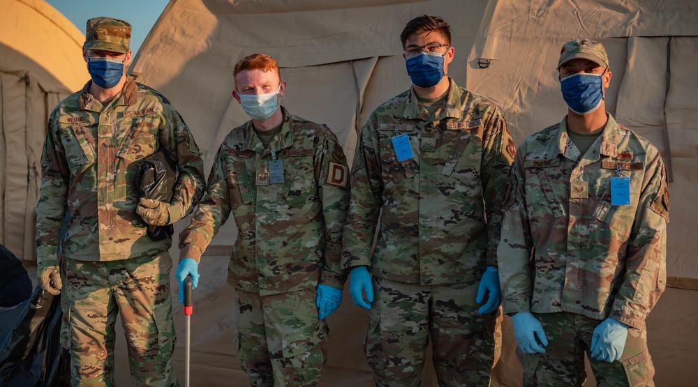 Public health keeps pods sanitary during OAR