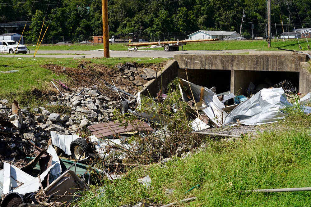 Clogged Waterways Block Water Flow