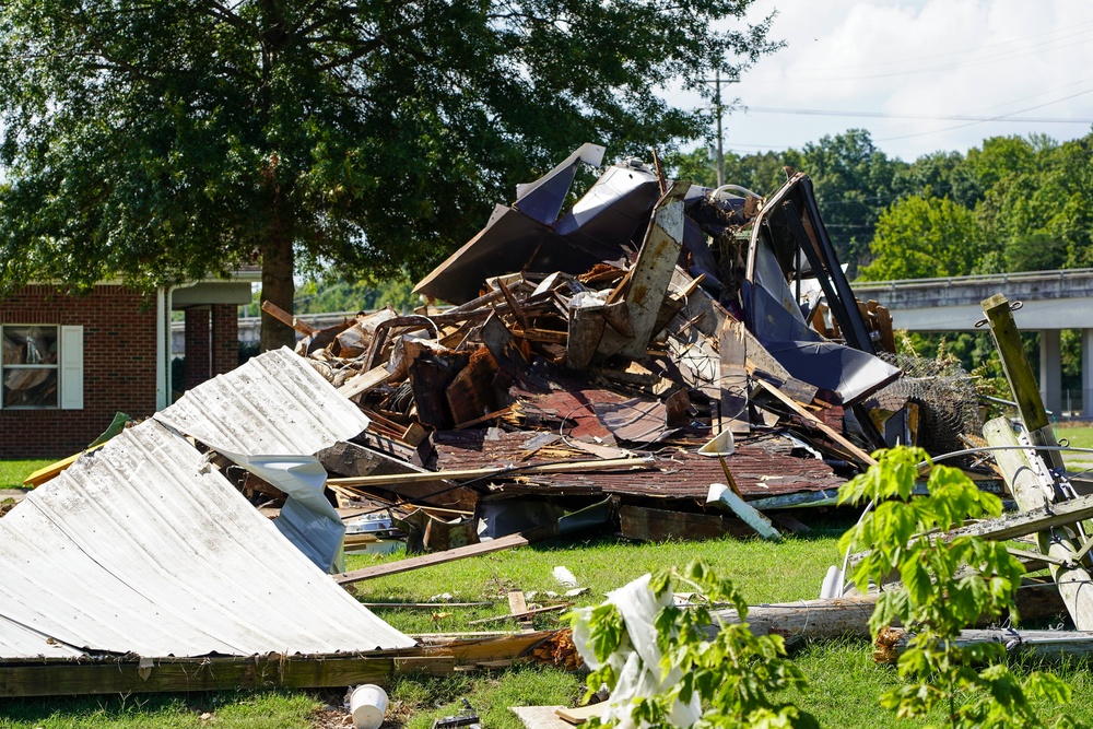 A Home Prior to Severe Storms and Flooding