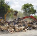 Debris Being Collected at a Rapid Pace