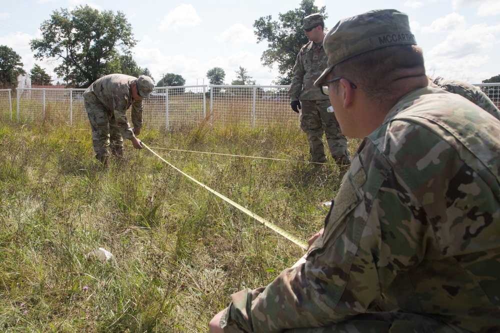 McCoy builds clotheslines for Afghans to use