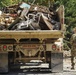 Loaded Truck Ready For The Landfill