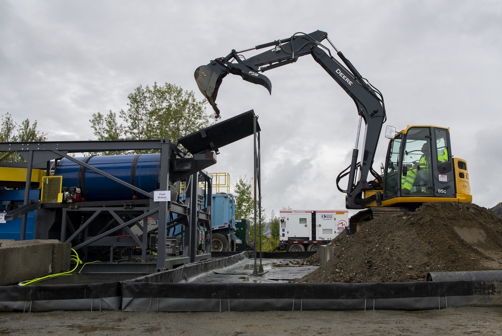 Airmen, EPA, USACE, contractors join forces to clean contaminated soil