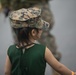 U.S. Marines Interact with Afghan Children