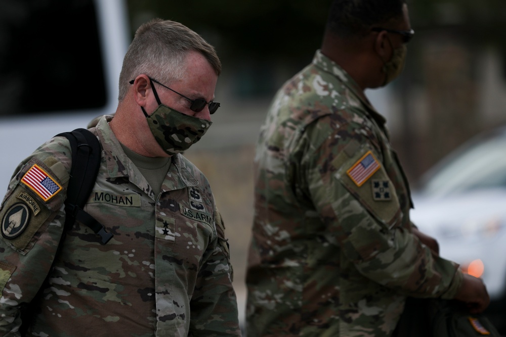 Commanding General of U.S. Army Sustainment Visits Dona Ana Village