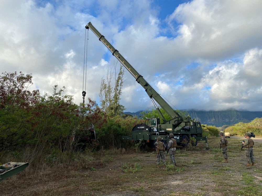 MWSD-24 Conducts Aircraft Salvage and Recovery During MCCRE