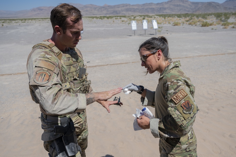 The 99th Tactical Response Team continues to train Multi-Capable Airmen