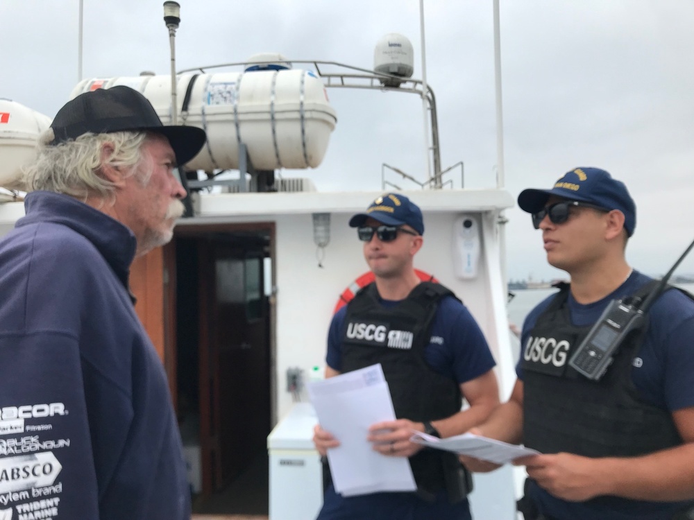 Coast Guard implements underway safety initiative for small passenger vessels operating in California waters