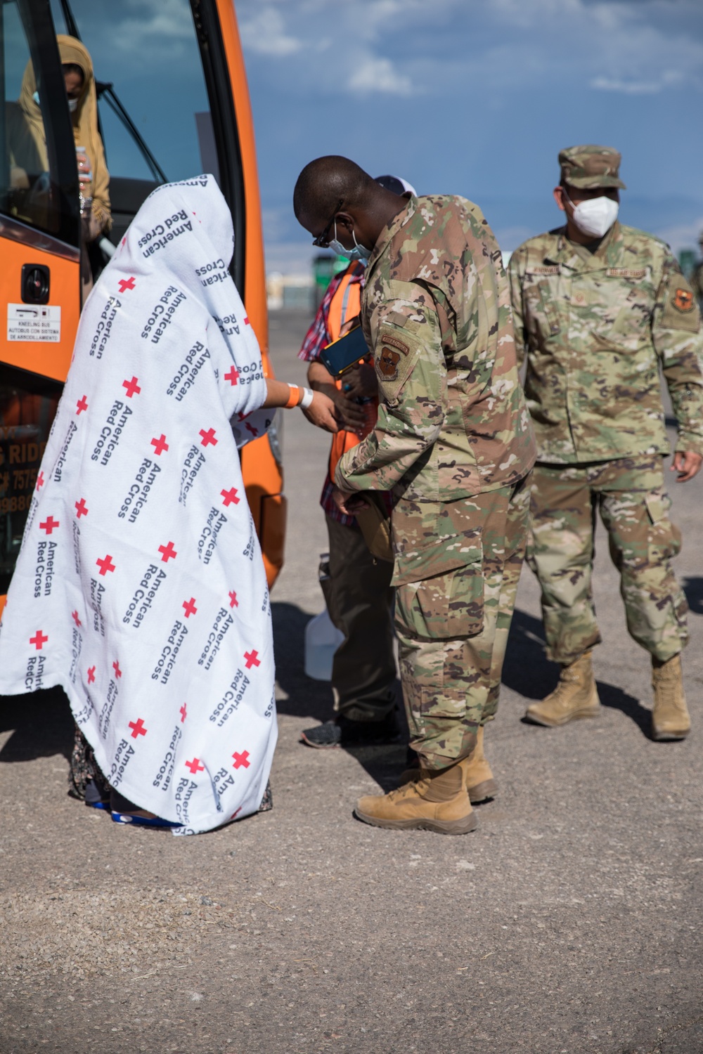 First Afghans Arrive on Holloman Airforce Base